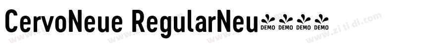 CervoNeue RegularNeu字体转换